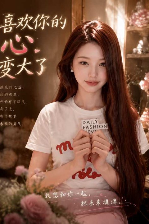 喜欢你的心变大了 黄果AI短剧海报