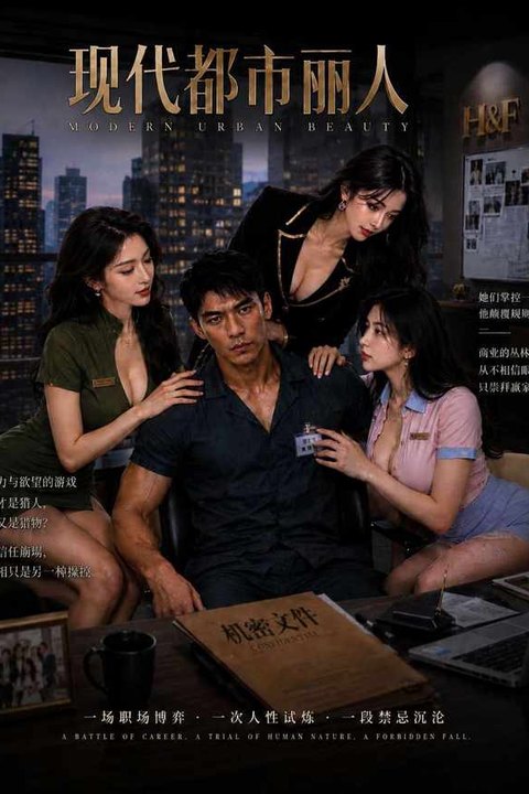 现代都市丽人第一季 黄果AI短剧海报