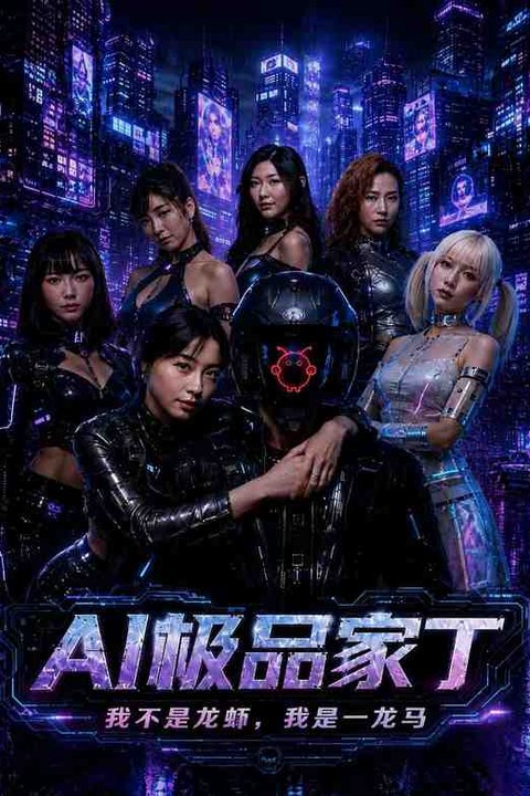 AI极品家丁 黄果AI短剧海报