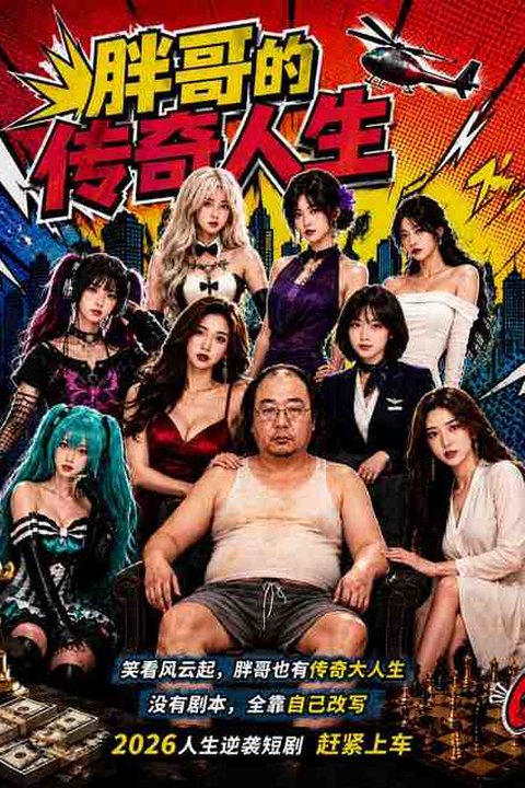 胖哥的传奇人生 黄果AI短剧海报