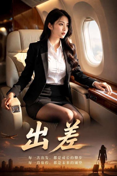 出差 黄果AI短剧海报