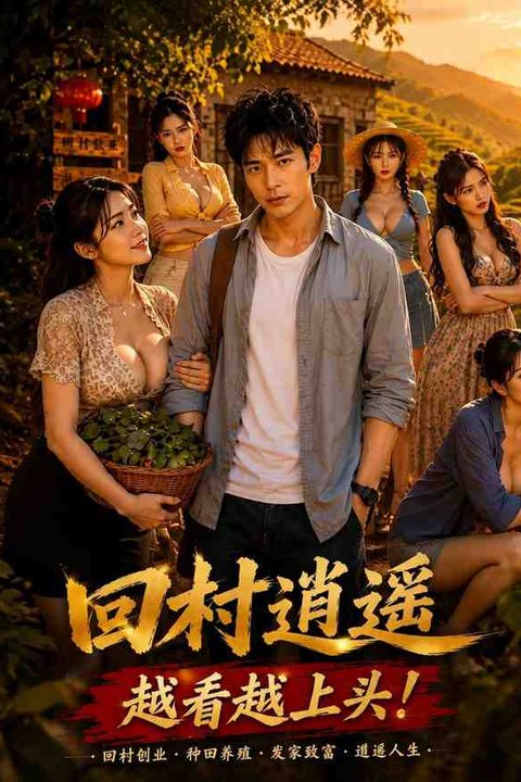 回村逍遥 黄果AI短剧海报