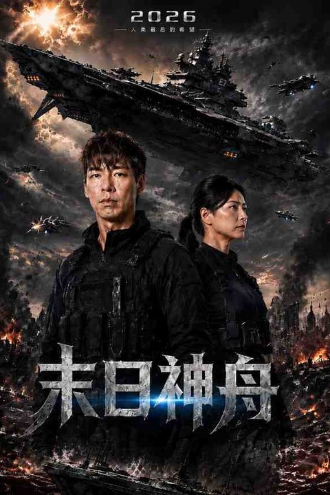 末日神舟 黄果AI短剧海报