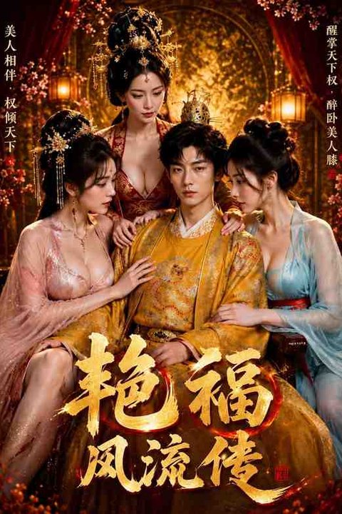 艳福风流传 黄果AI短剧海报