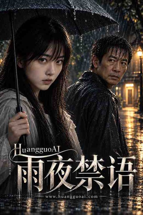 雨夜禁语 黄果AI短剧海报