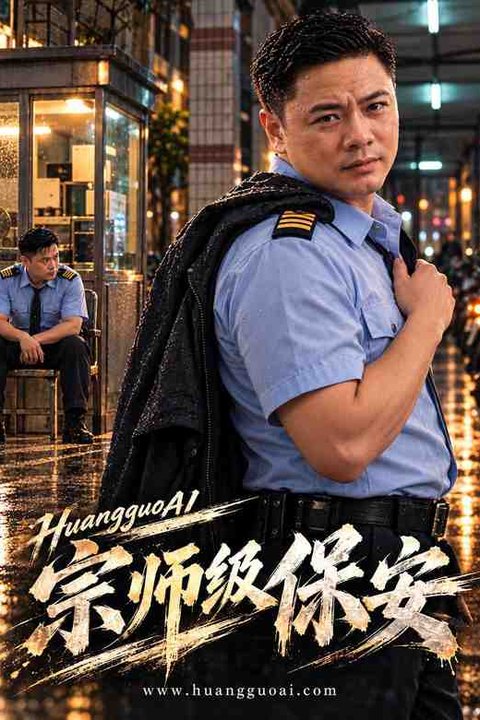 宗师级保安 黄果AI短剧海报