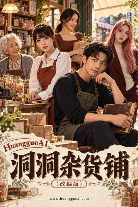 洞洞杂货铺（改编版） 黄果AI短剧海报