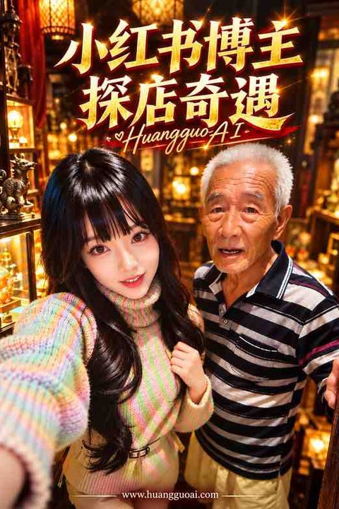 小红书博主探店奇遇记 黄果AI短剧海报