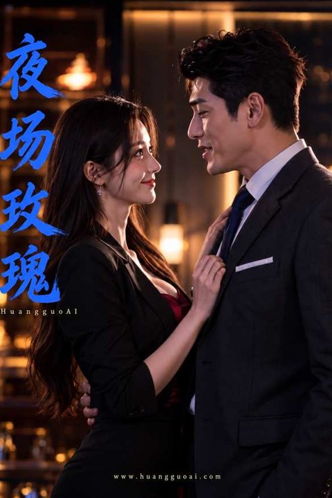 夜场玫瑰海报