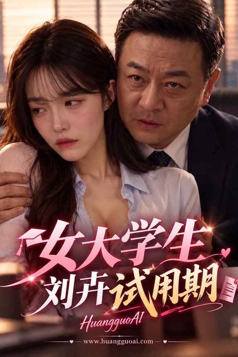 女大学生刘卉试用期 黄果AI短剧海报