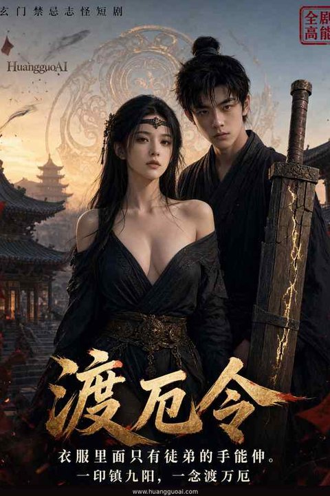 度厄令 黄果AI短剧海报