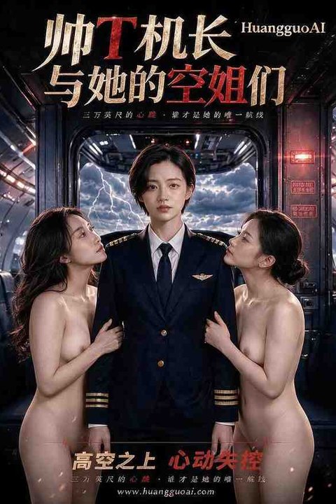 帅T机长与她的空姐们 黄果AI短剧海报