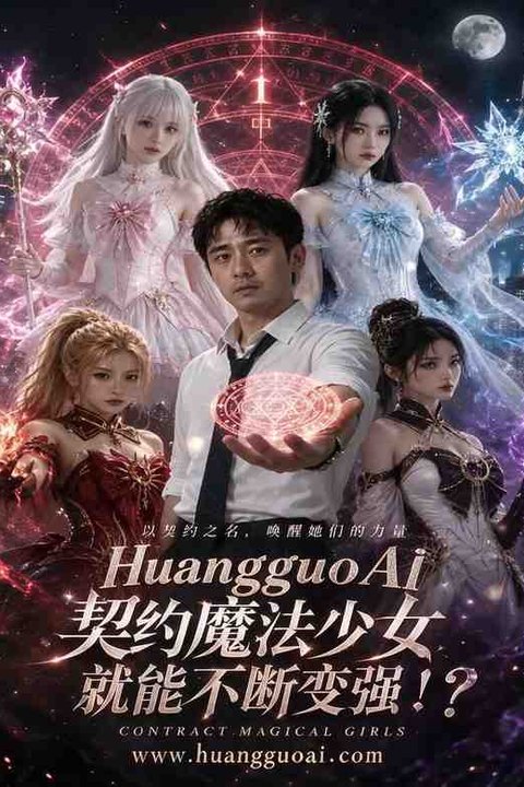 时间禁忌与魔法少女 黄果AI短剧海报