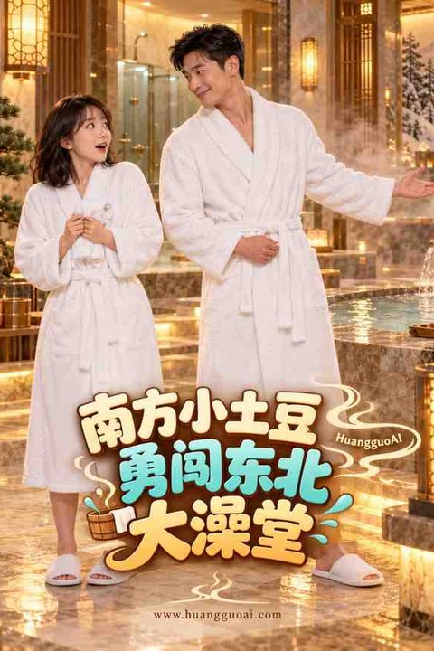 南方小土豆勇闯东北大澡堂 黄果AI短剧海报