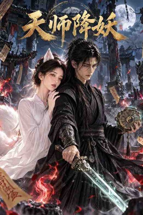 天师降妖 黄果AI短剧海报