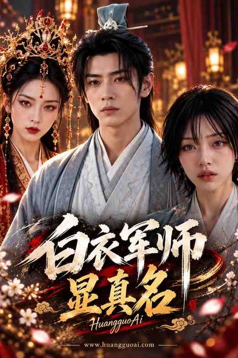 白衣军师显真名 黄果AI短剧海报