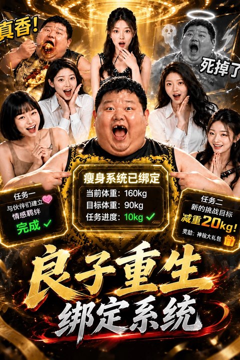 良子重生绑定系统 逆袭型男情色AI短剧在线观看 黄果AI短剧海报