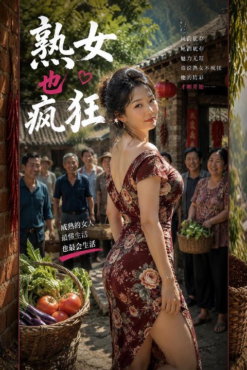 熟女也疯狂 风韵熟女摆脱束缚派对套房放飞大尺度欲望 黄果AI短剧海报