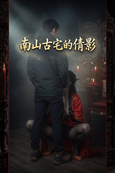 南山古宅的倩影 古宅幽暗密室绝色幽魂与书生香艳缠绵 黄果AI短剧海报