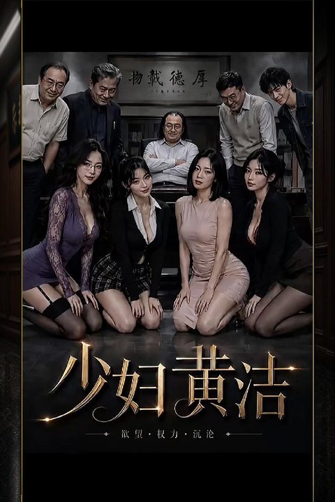 少妇黄洁 美艳女教师求升职校长抚摸修长美腿诱惑 黄果AI短剧海报