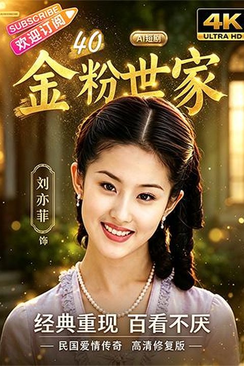 AI魔改 金粉世家下 董洁携手刘亦菲舒畅豪门反差 激情上演红尘乱世 黄果AI短剧海报