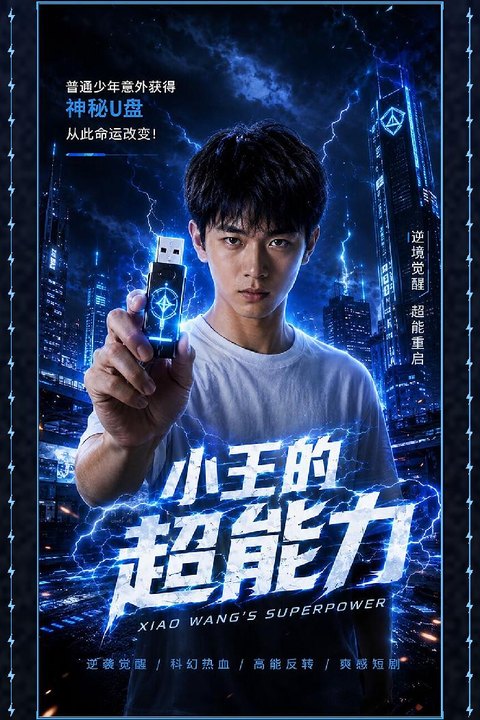 小王的超能力 插入特殊设备开启时空静止享尽香艳画面 黄果AI短剧海报