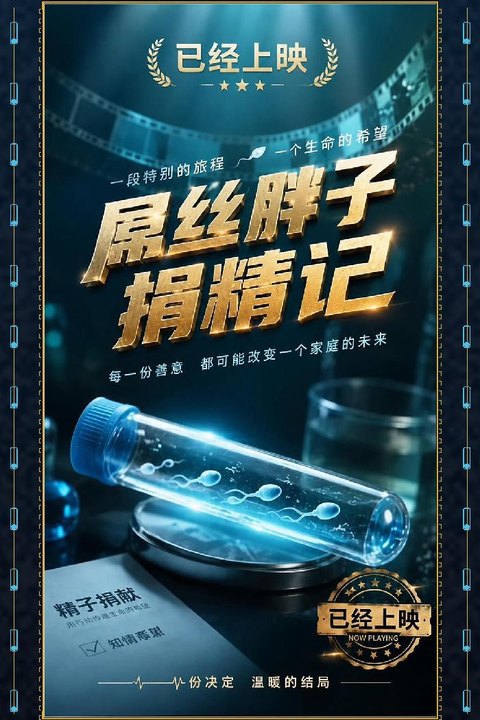 屌丝胖子捐精记 性感护士解开诊服红唇挑逗私处吞咽热流海报