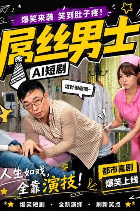 AI魔改 屌丝男士 大鹏激情邂逅波多野结衣 吉泽明步高能惊艳出场 黄果AI短剧海报