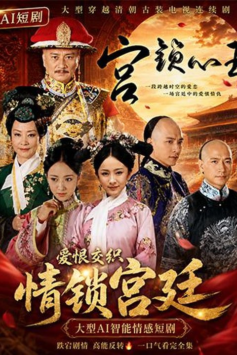 AI魔改 宫锁心玉 杨幂携手佟丽娅郭羡妮深宫激情争宠沉沦 黄果AI短剧海报