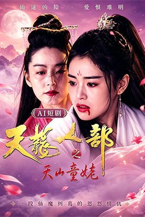 AI魔改 天龙八部 刘亦菲与林志颖激情缠绵 刘涛高能对戏倾城失控 黄果AI短剧海报