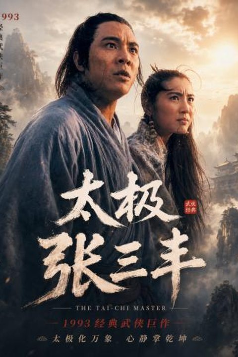 AI魔改 太极张三丰1993 李连杰携手杨紫琼袁洁莹激情招式碰撞 黄果AI短剧海报