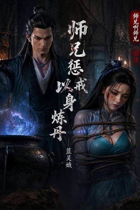 师兄啊师兄之蓝灵峨以身炼丹 全1集 黄果AI短剧海报
