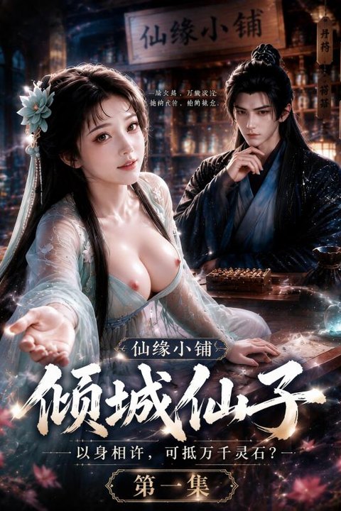 仙缘小铺 全3集 黄果AI短剧海报